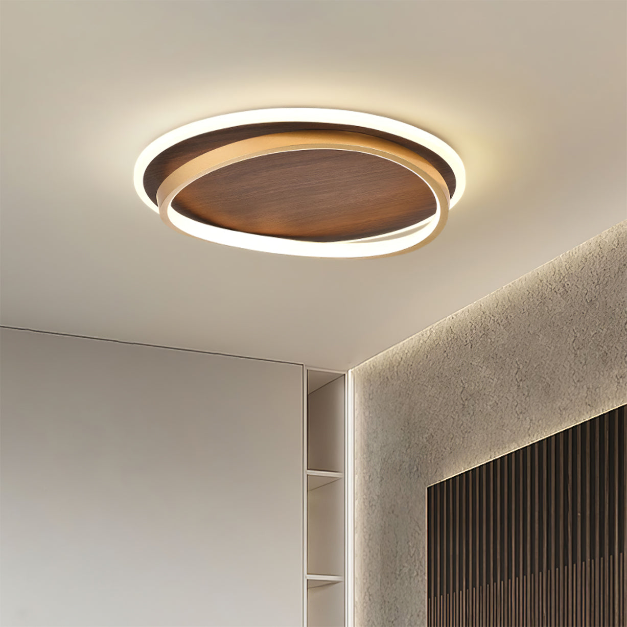 Lampe de Plafond Élégante et Minimaliste - Lumière Claire pour Atmosphère Cosy