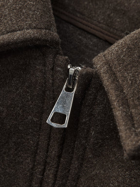 Veste en Tweed Chaude pour Femme - Élégante et Intemporelle à Manches Longues