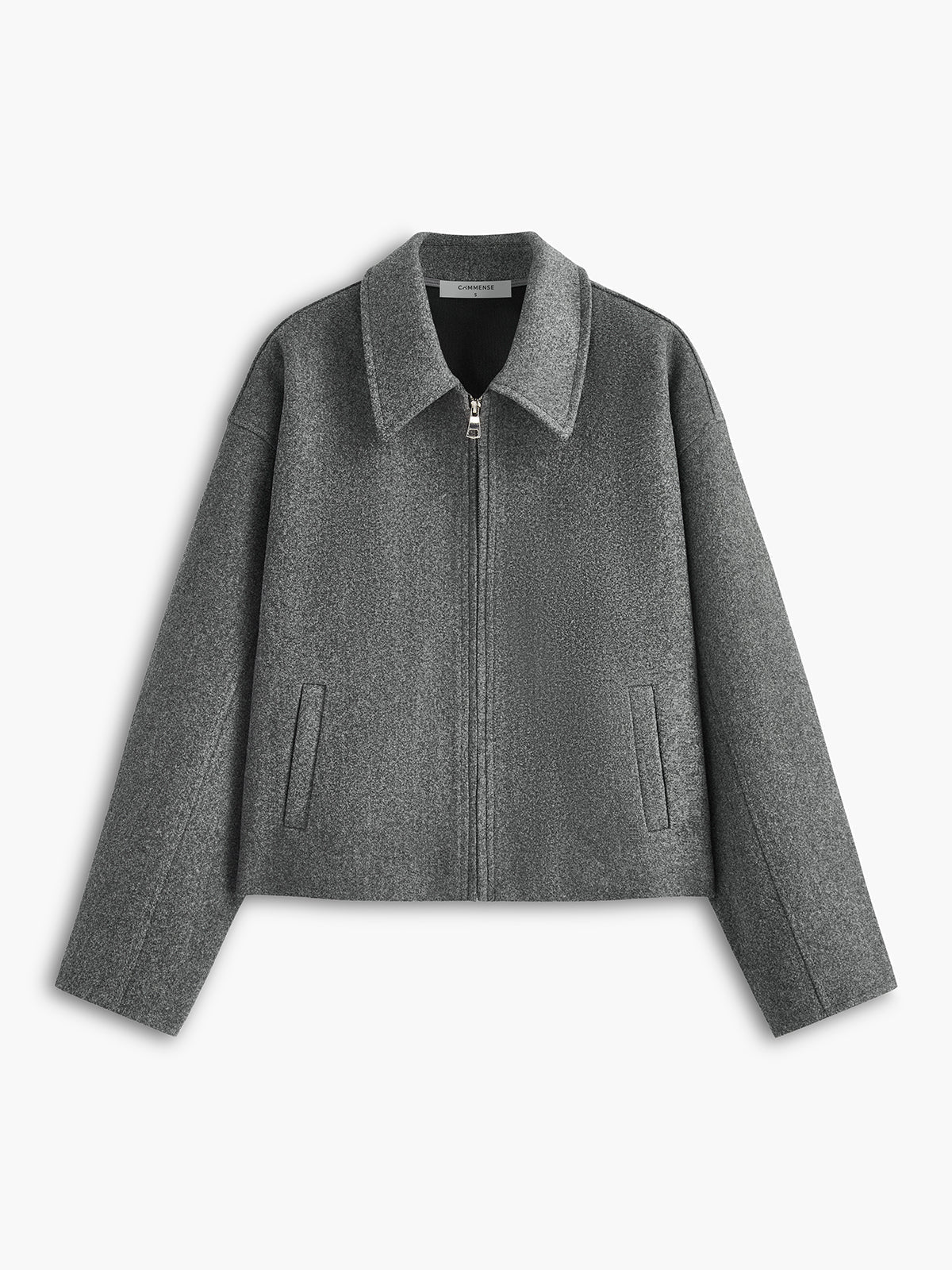 Veste en Tweed Chaude pour Femme - Élégante et Intemporelle à Manches Longues