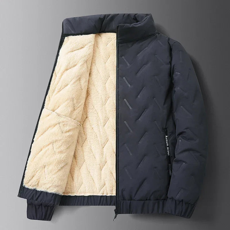Veste Puffer Ski pour Hommes - Chaude et Pratique pour l'Hiver