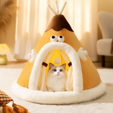 Lit Tente pour Chats - Confort Douillet pour Hiver