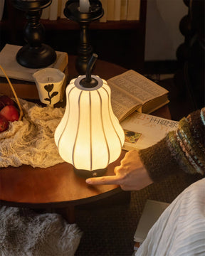 Lampe de Table Rechargeable - Design Élégant et Atmosphère Chaleureuse