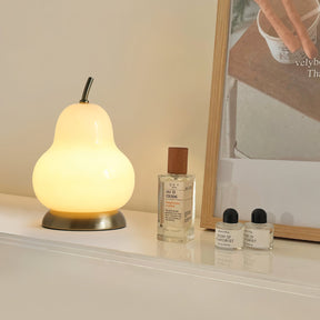 Lampe de Table en Verre Portable - Design Élégant et Chaleureux