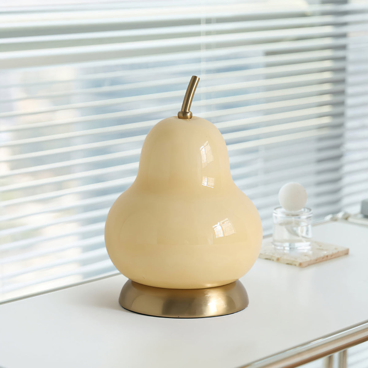 Lampe de Table en Verre Portable - Design Élégant et Chaleureux