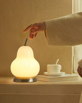Lampe de Table en Verre Portable - Design Élégant et Chaleureux