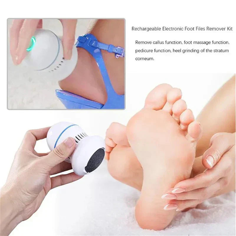 Épilateur Électrique pour Pieds - Élimination Douce des Callosités