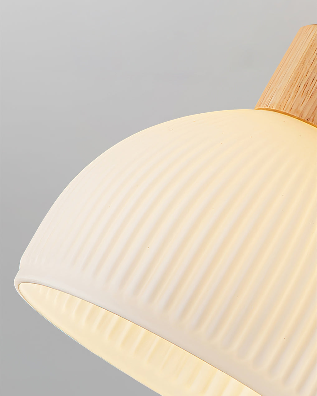 Plafonnier en Bois Élégant - Atmosphère Apaisante et Chic