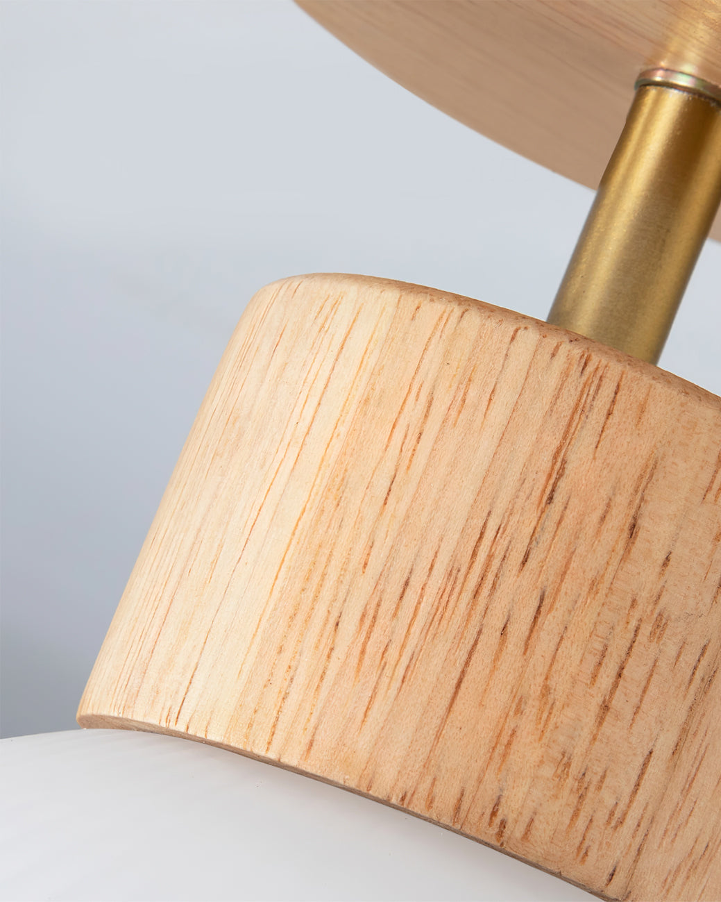 Plafonnier en Bois Élégant - Atmosphère Apaisante et Chic