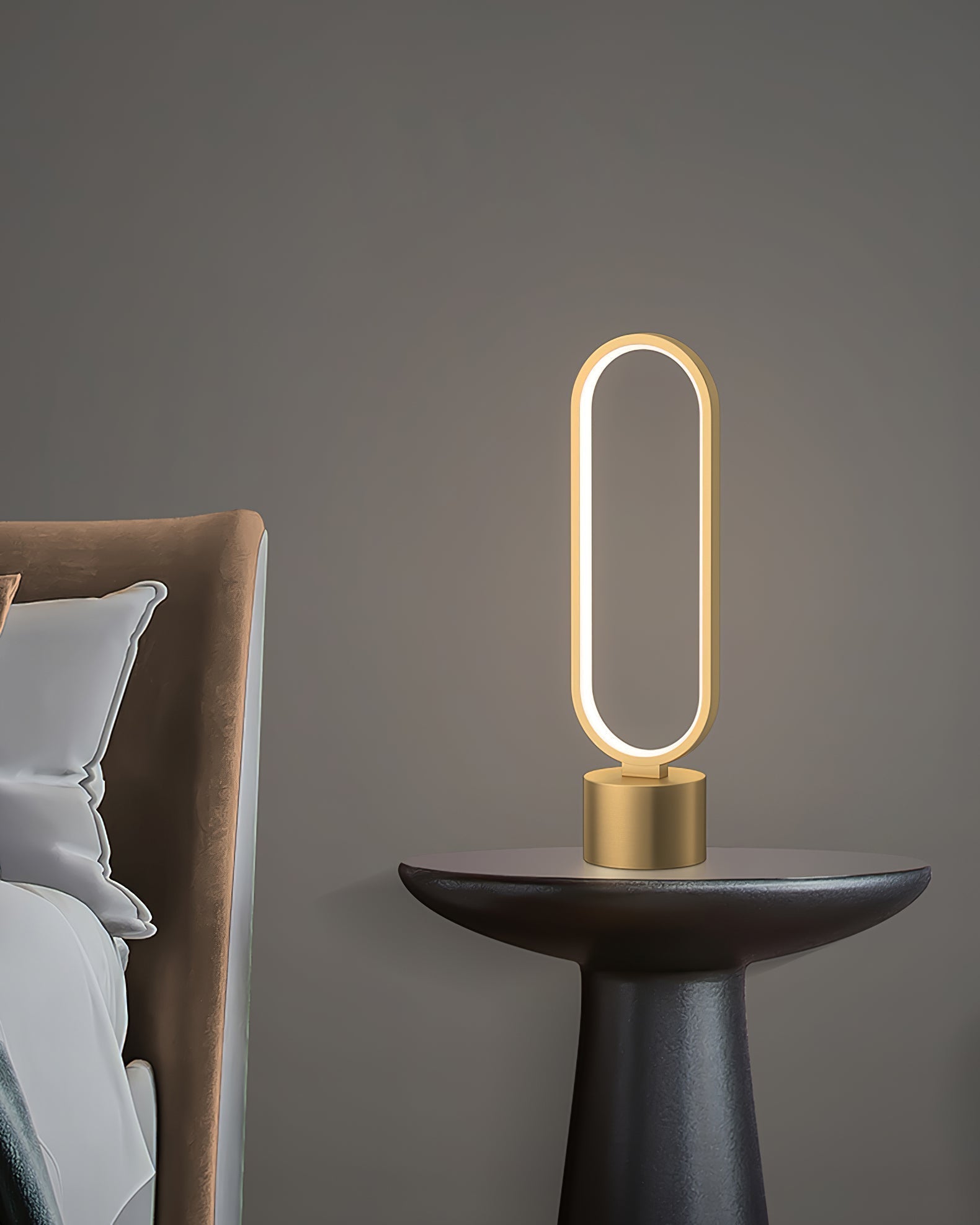 Lampe de Table Élégante - Lumière Chaude et Apaisante