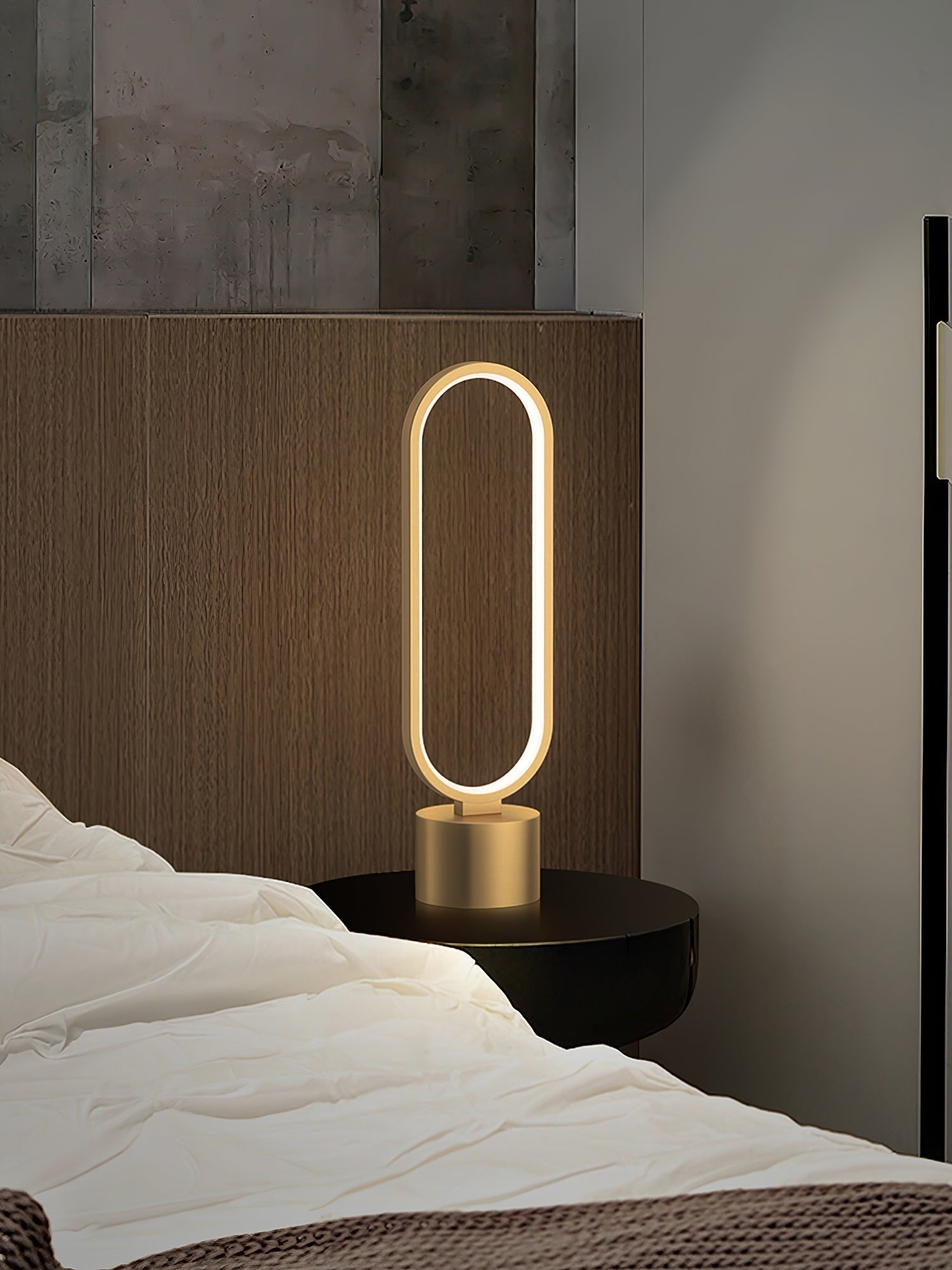 Lampe de Table Élégante - Lumière Chaude et Apaisante