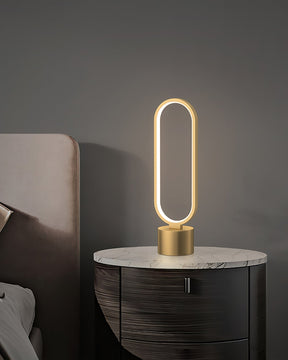 Lampe de Table Élégante - Lumière Chaude et Apaisante