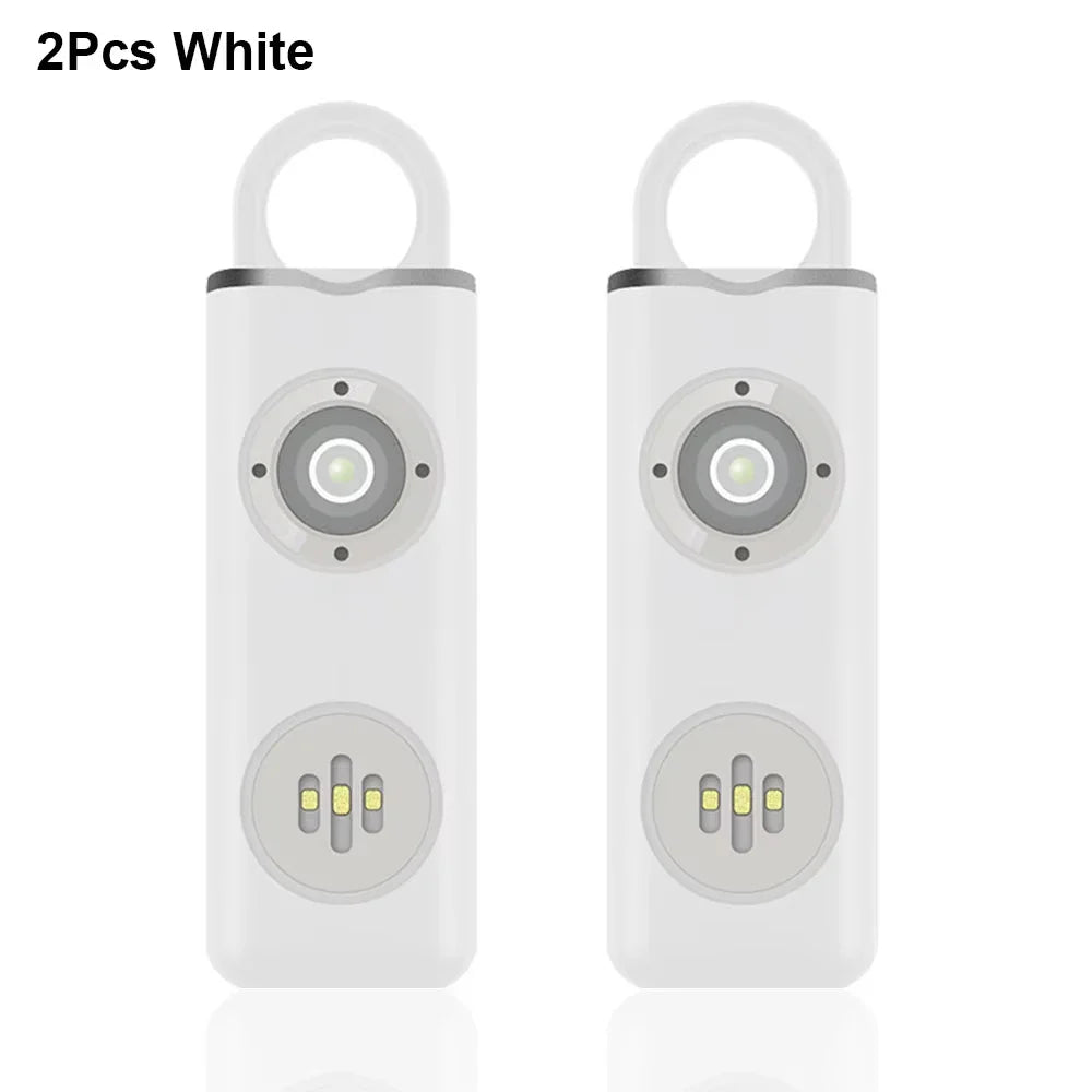 Alarme Personnelle Sécuritaire pour Seniors | Sirène 130dB et Lumière LED