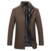 Manteau d'Hiver pour Hommes - Chaud et Élégant pour Toutes Occasions