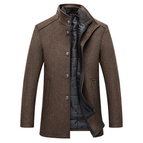 Manteau d'Hiver pour Hommes - Chaud et Élégant pour Toutes Occasions