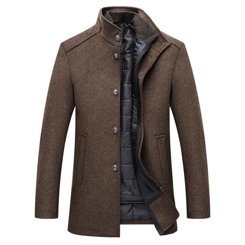 Manteau d'Hiver pour Hommes - Chaud et Élégant pour Toutes Occasions
