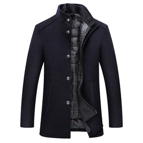 Manteau d'Hiver pour Hommes - Chaud et Élégant pour Toutes Occasions