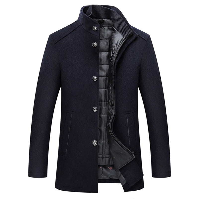 Manteau d'Hiver pour Hommes - Chaud et Élégant pour Toutes Occasions