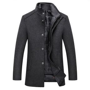 Manteau d'Hiver pour Hommes - Chaud et Élégant pour Toutes Occasions