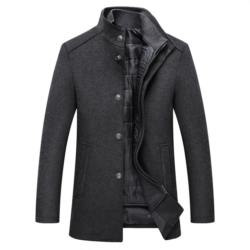 Manteau d'Hiver pour Hommes - Chaud et Élégant pour Toutes Occasions