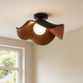 Lampe de Plafond Fleurie - Design Élégant et Atmosphère Chaleureuse
