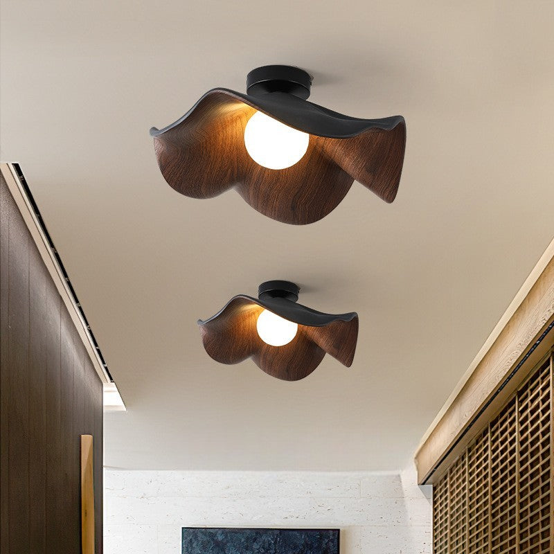 Lampe de Plafond Fleurie - Design Élégant et Atmosphère Chaleureuse
