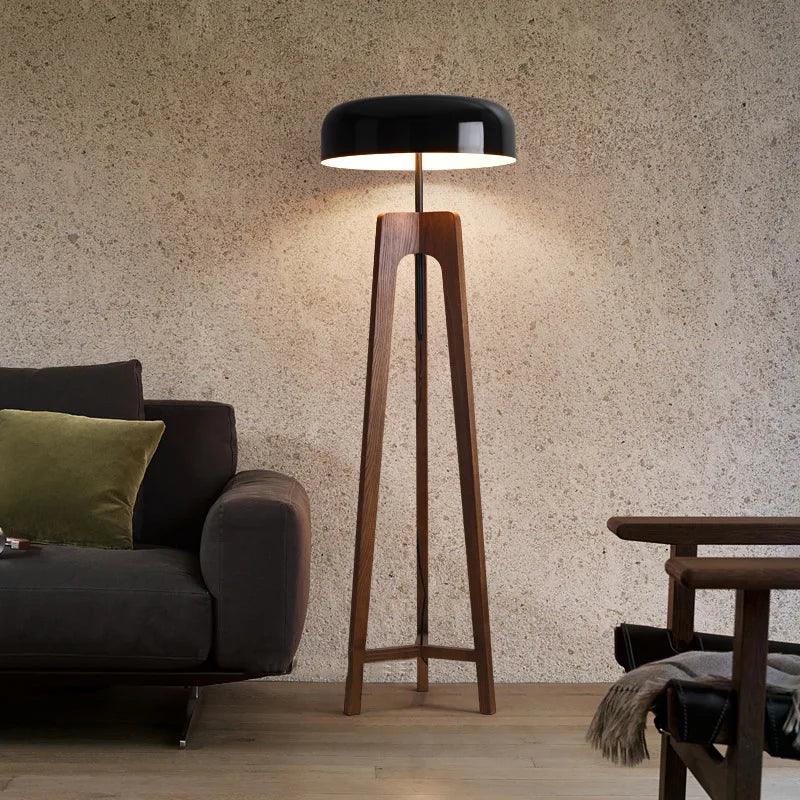 Lampe en Bois de Bambou - Élégance et Éclairage Chaleureux