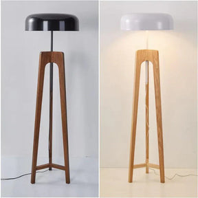 Lampe en Bois de Bambou - Élégance et Éclairage Chaleureux