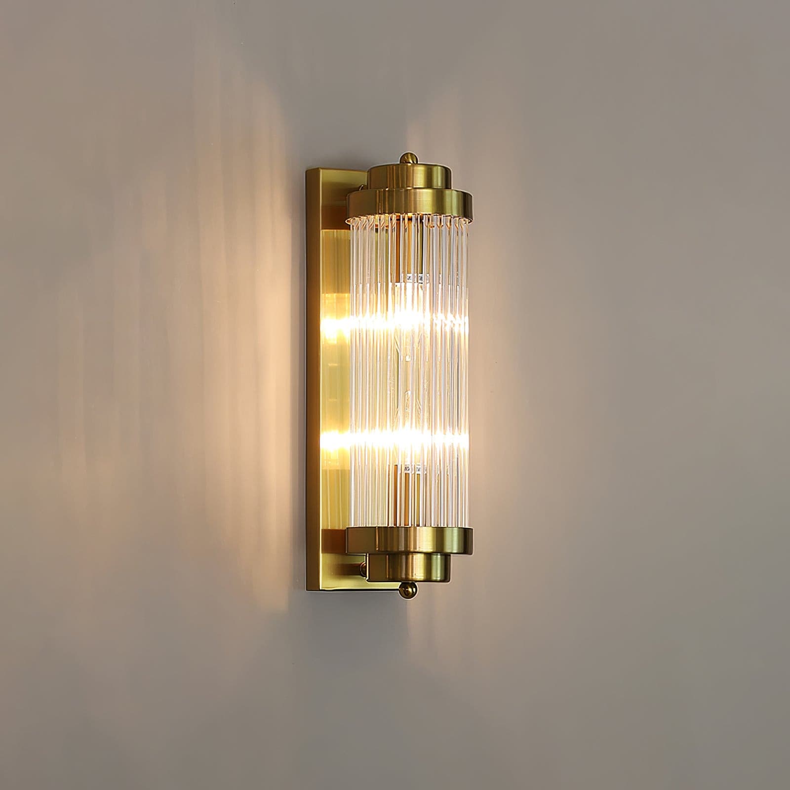 Applique Murale LED en Or - Design Élégant et Durable