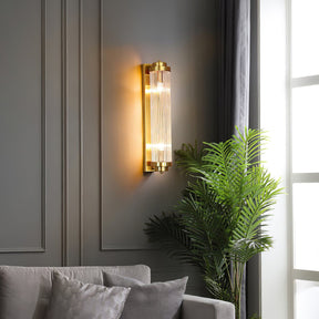 Applique Murale LED en Or - Design Élégant et Durable