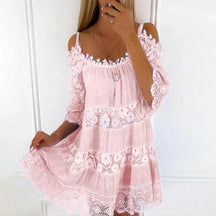 Robe d'Été Femme - Élégante et Confortable en Dentelle