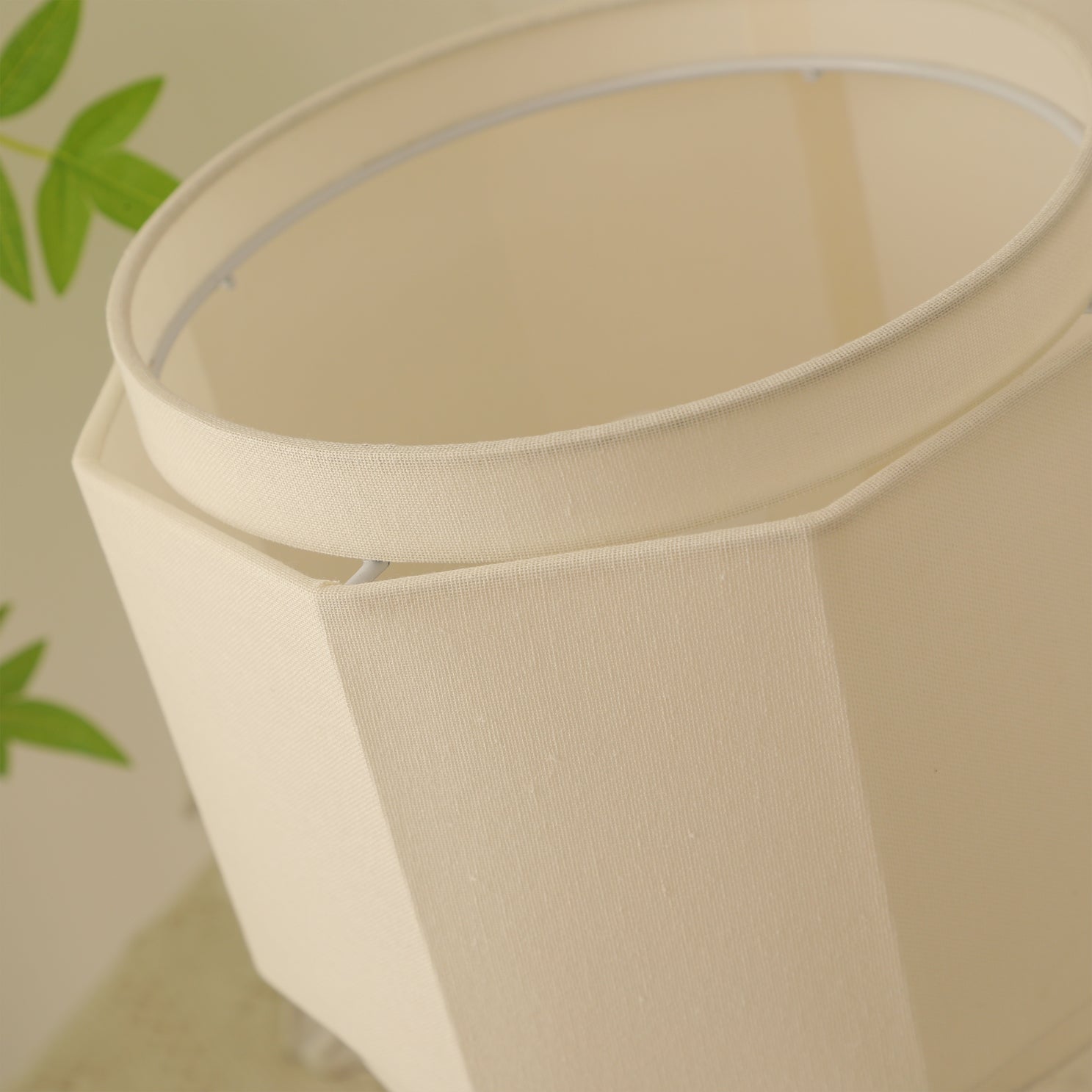 Lampe de Table Élégante en Travertin - Design Géométrique et Pratique