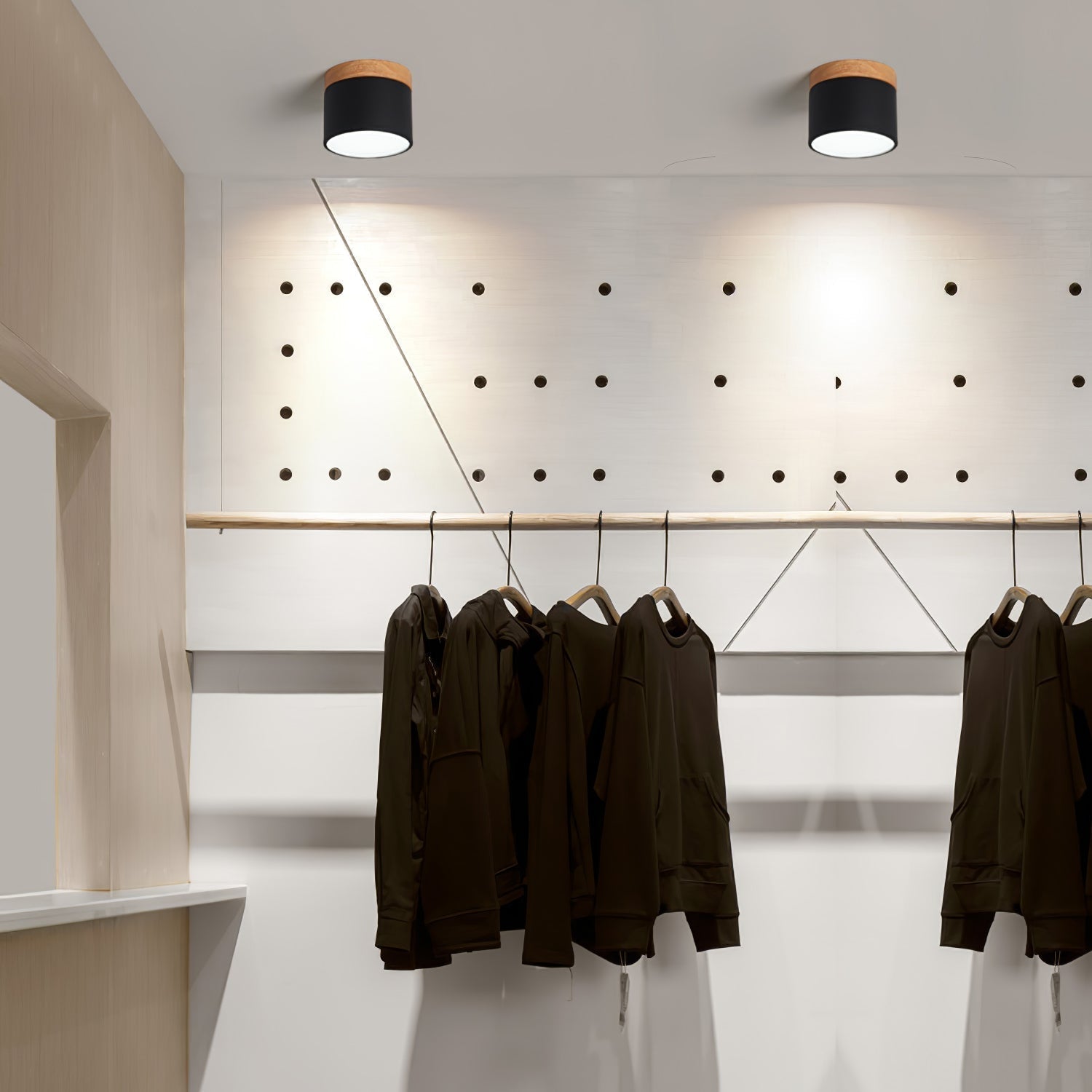 Spot de Plafond Minimaliste - Éclairage Ciblé et Design Scandinave