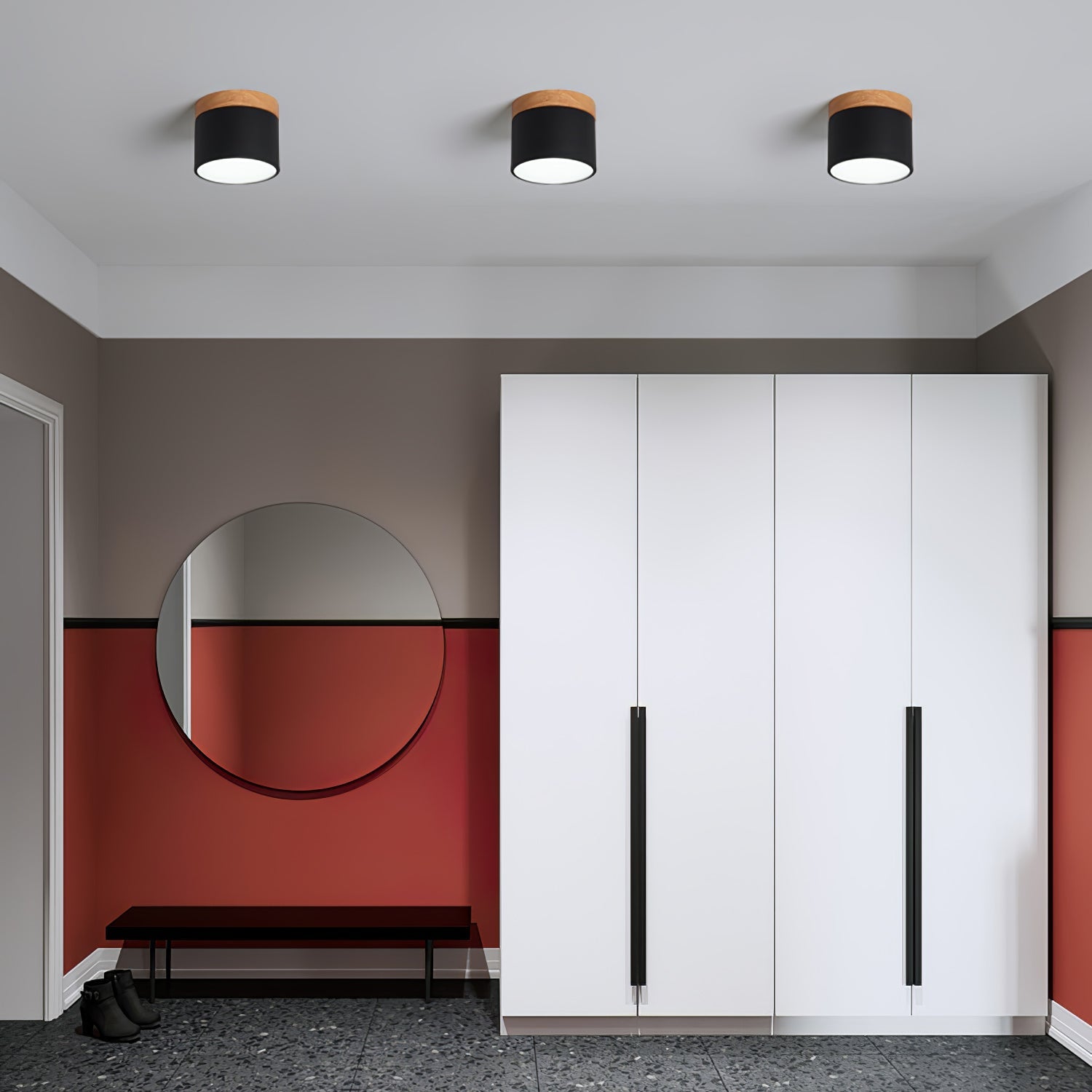 Spot de Plafond Minimaliste - Éclairage Ciblé et Design Scandinave