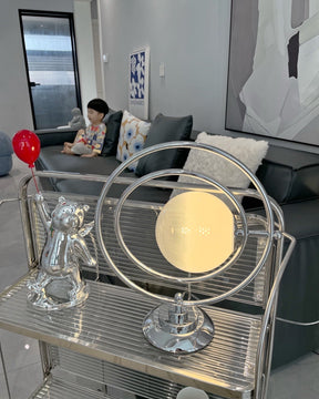 Lampe de Table Cosmique - Design Ludique et Éclairage Subtil