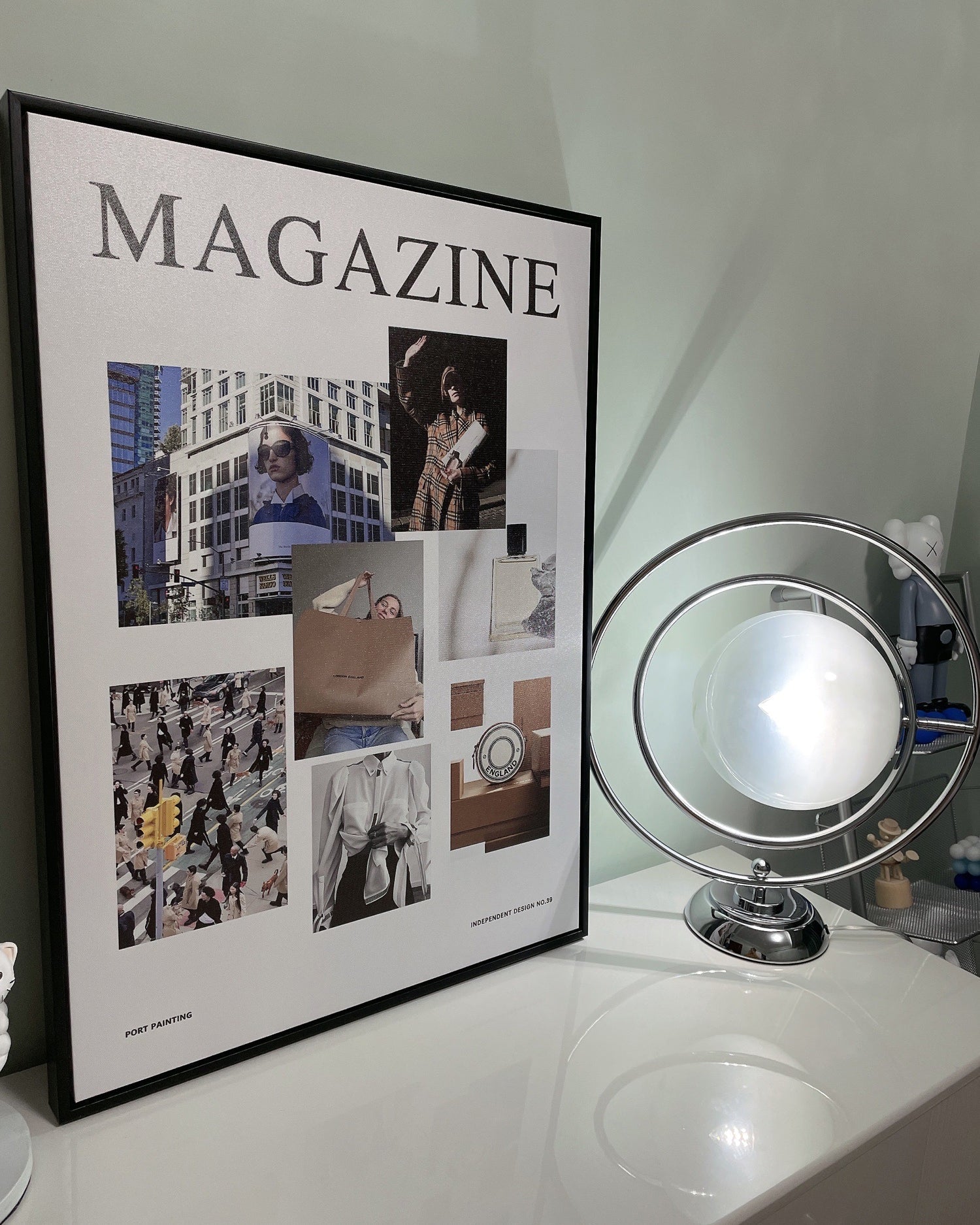 Lampe de Table Cosmique - Design Ludique et Éclairage Subtil