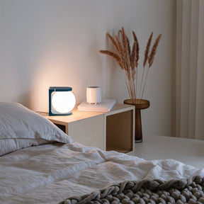 Lampe de Table avec Chargeur Sans Fil - Design Unique et Pratique pour Bureau