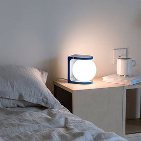 Lampe de Table avec Chargeur Sans Fil - Design Unique et Pratique pour Bureau