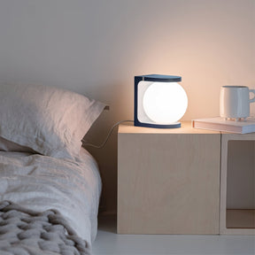 Lampe de Table avec Chargeur Sans Fil - Design Unique et Pratique pour Bureau