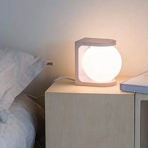 Lampe de Table avec Chargeur Sans Fil - Design Unique et Pratique pour Bureau