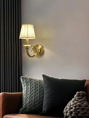 Applique Murale en Or - Éclairage Luxueux et Élégant