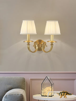 Applique Murale en Or - Éclairage Luxueux et Élégant