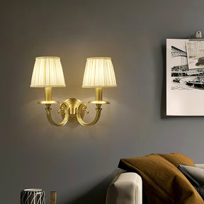 Applique Murale en Or - Éclairage Luxueux et Élégant
