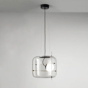 Suspension en Verre Diffusant - Ambiance Calme et Accueillante