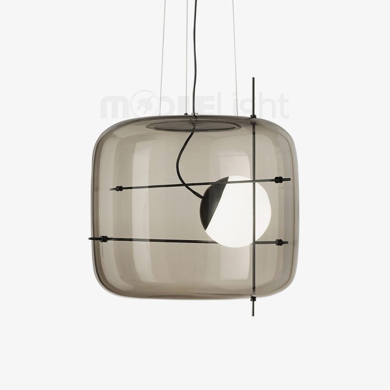 Suspension en Verre Diffusant - Ambiance Calme et Accueillante