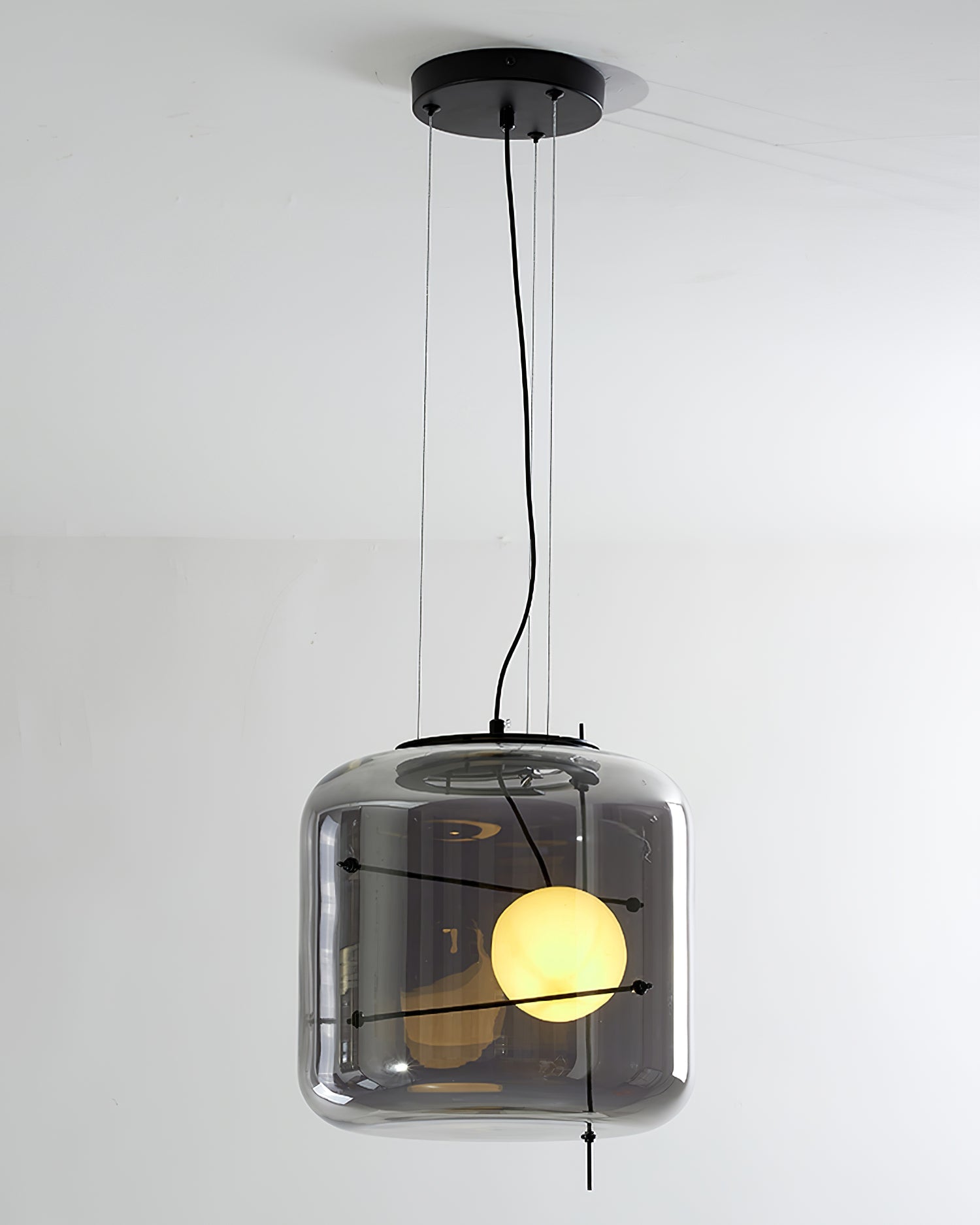 Suspension en Verre Diffusant - Ambiance Calme et Accueillante