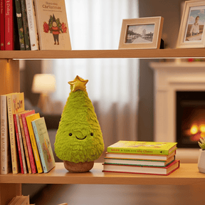 Figurine de Sapin de Noël en Peluche | Douceur et Ambiance Festive Accueillante