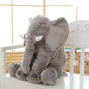 Coussin Peluche Éléphant Bébé - Doux et Sécurisé pour les Bébés