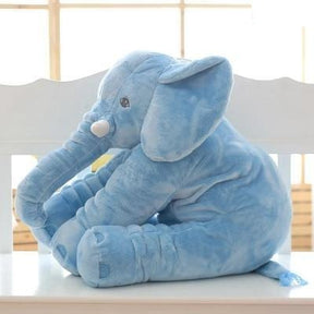 Coussin Peluche Éléphant Bébé - Doux et Sécurisé pour les Bébés