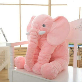 Coussin Peluche Éléphant Bébé - Doux et Sécurisé pour les Bébés