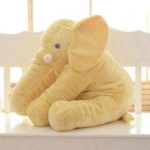 Coussin Peluche Éléphant Bébé - Doux et Sécurisé pour les Bébés